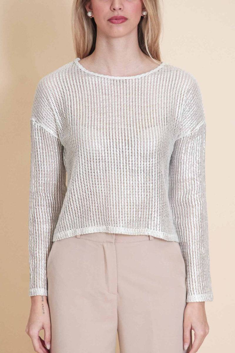 Le Streghe MAGLIA CORTA SPALMATA