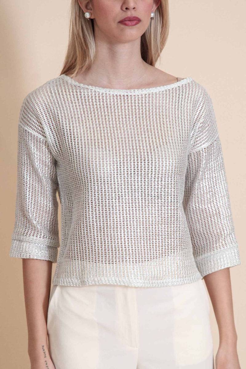 Le Streghe MAGLIE RETE SPALMATA