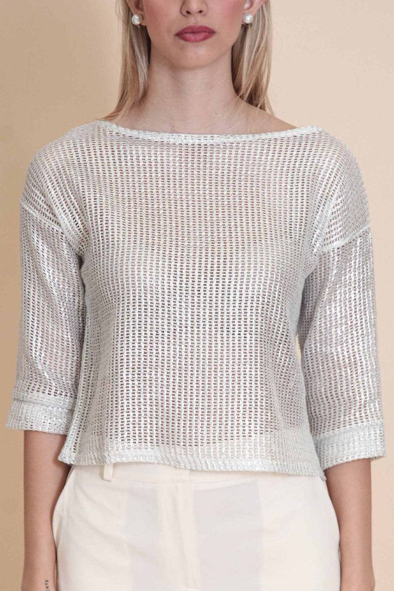 Le Streghe MAGLIE RETE SPALMATA