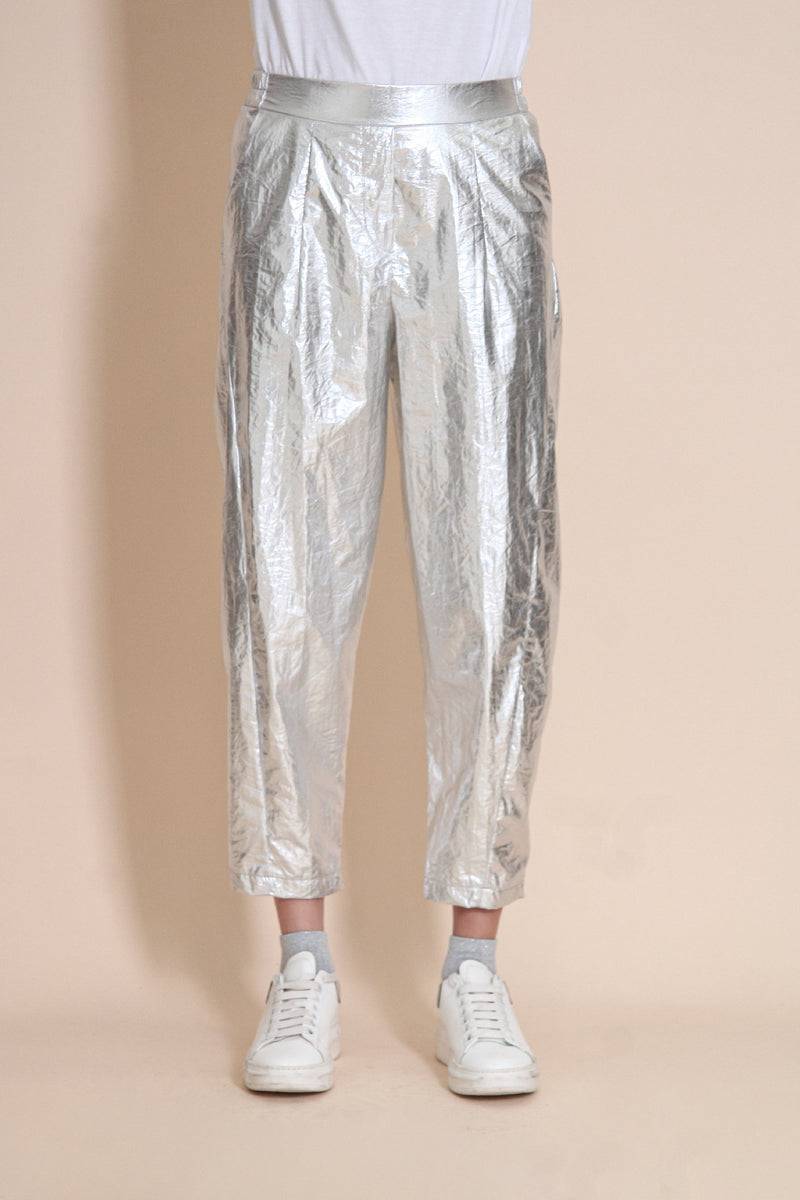 Le Streghe PANTALONE ARGENTO