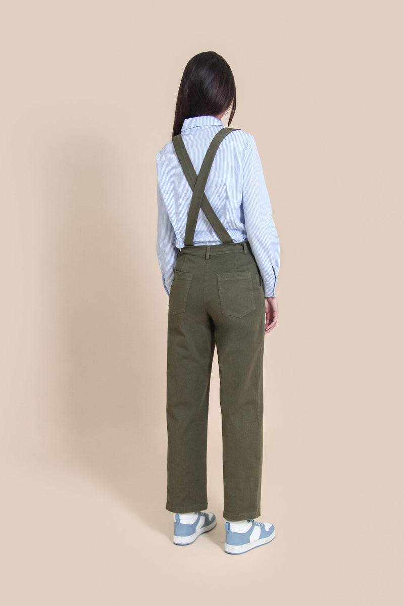 Le Streghe PANTALONE CON BRETELLE