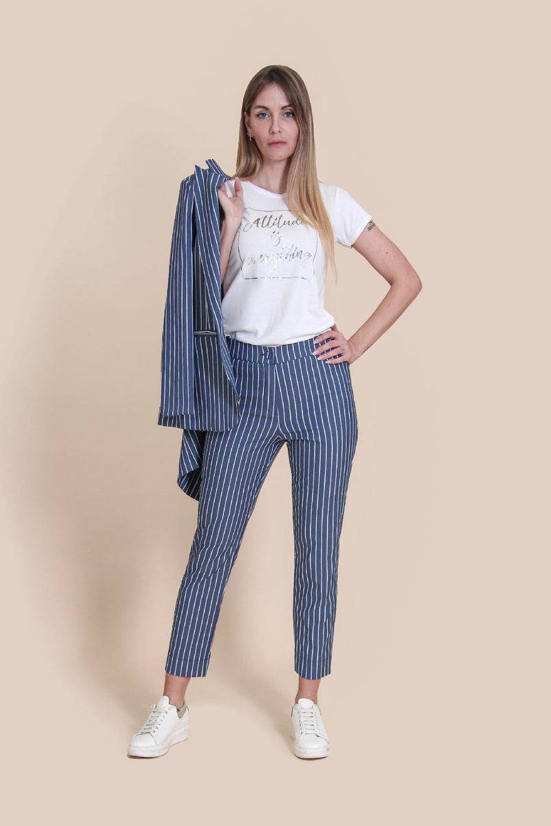 Le Streghe PANTALONE GESSATO