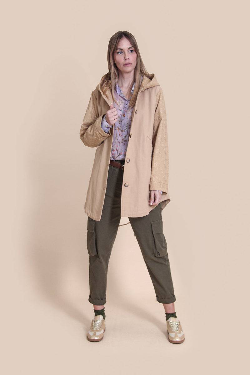 Le Streghe PARKA RICAMO