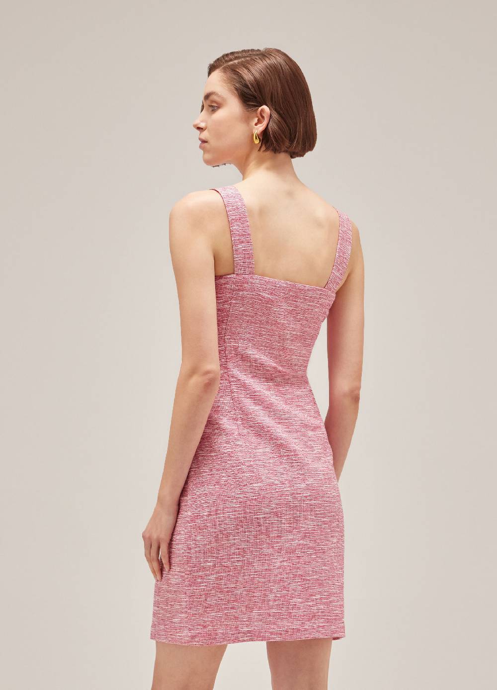 LES COPAINSAbito Corto Misto Cotone Effetto Tweed