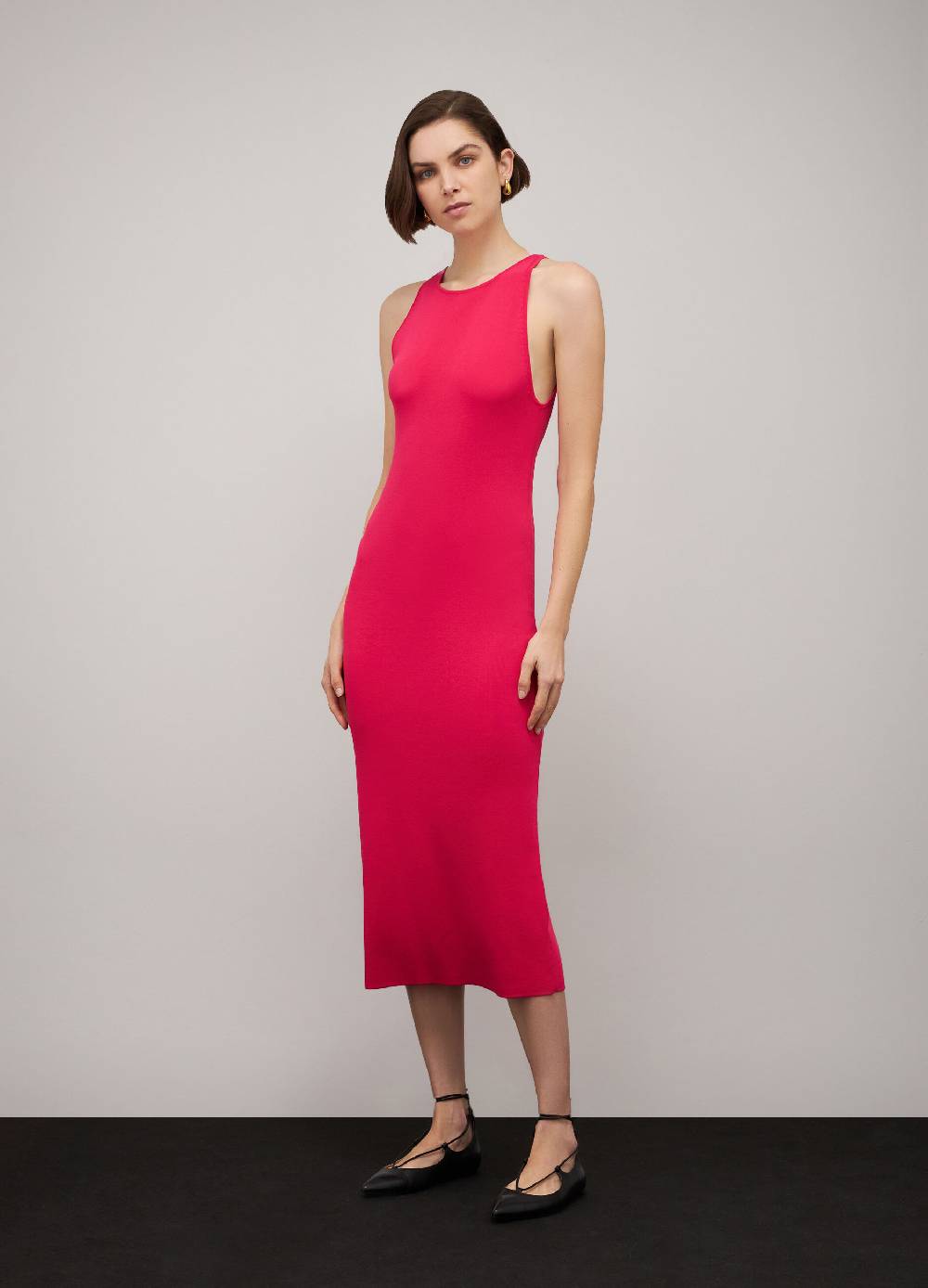 LES COPAINSAbito lungo in misto viscosa