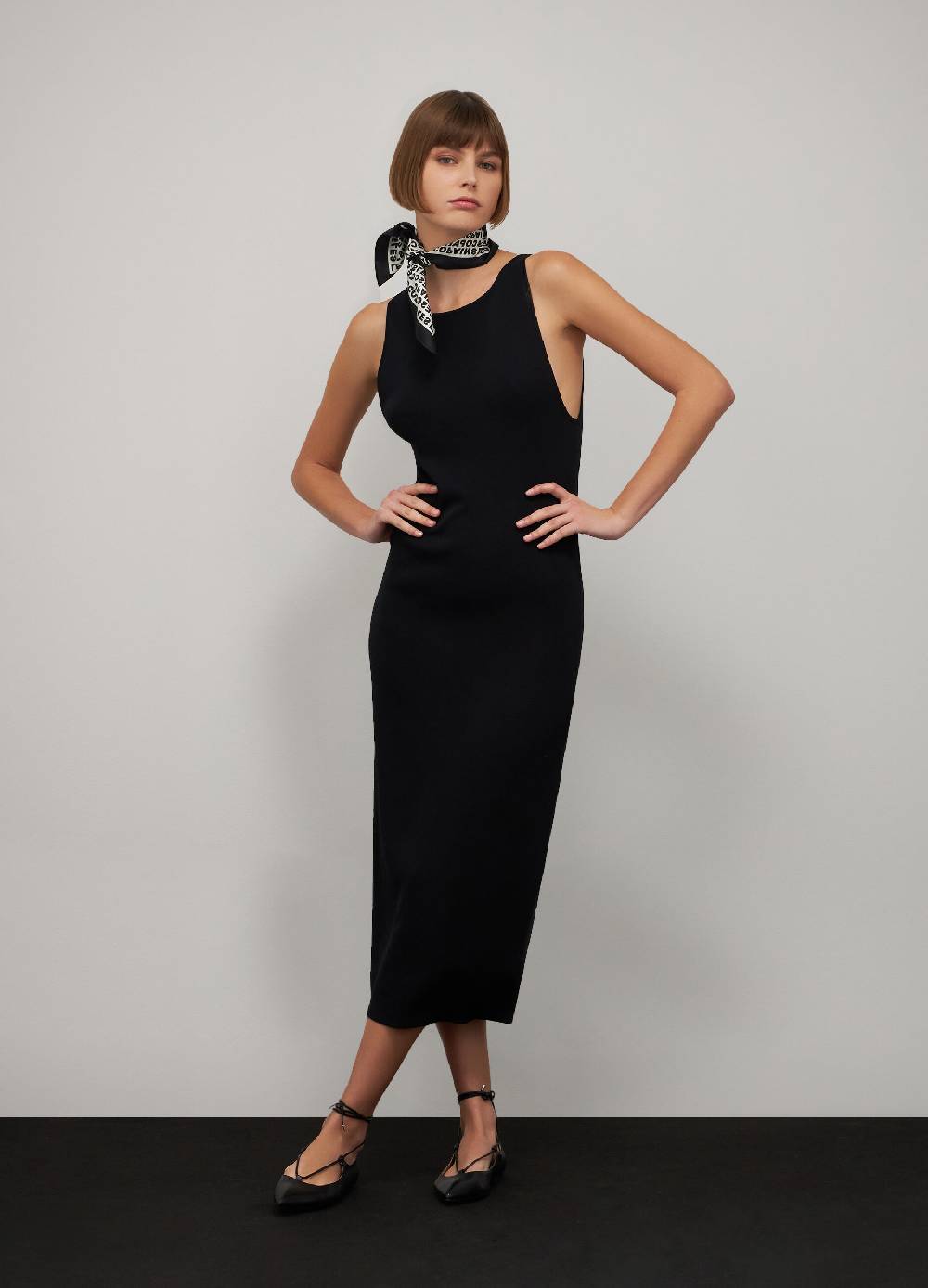 LES COPAINSAbito lungo in misto viscosa