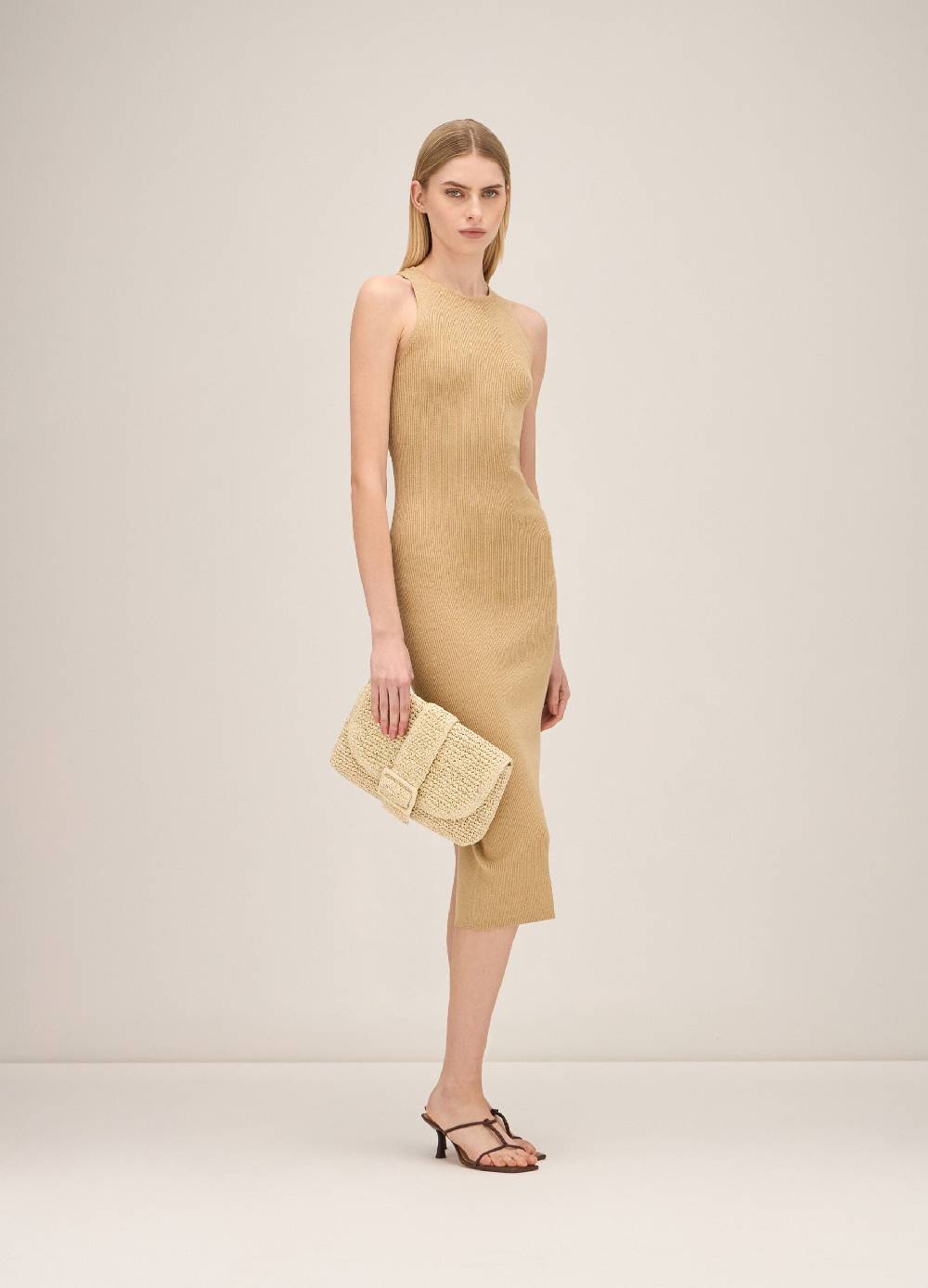 LES COPAINSAbito midi a costine