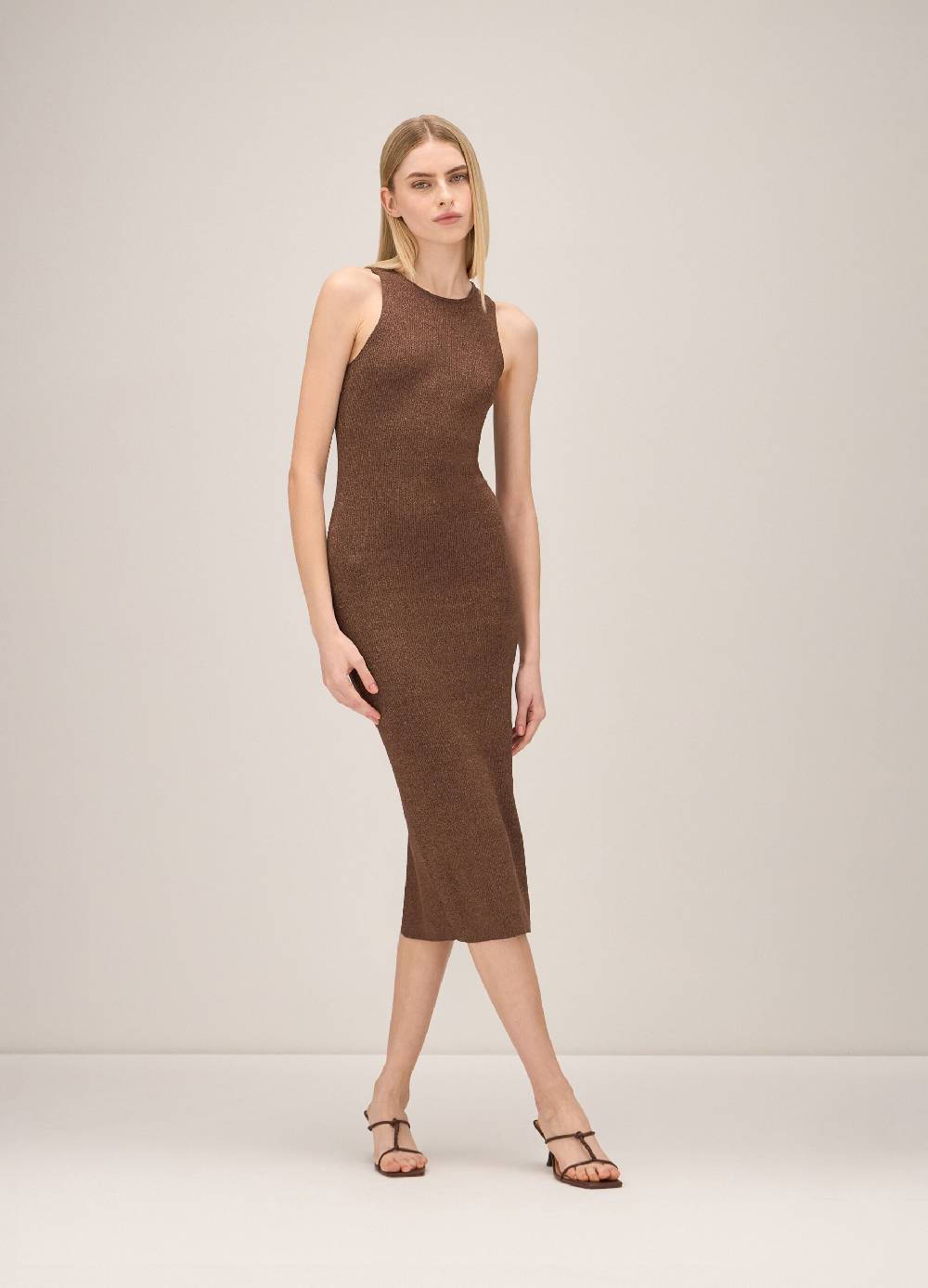 LES COPAINSAbito midi a costine