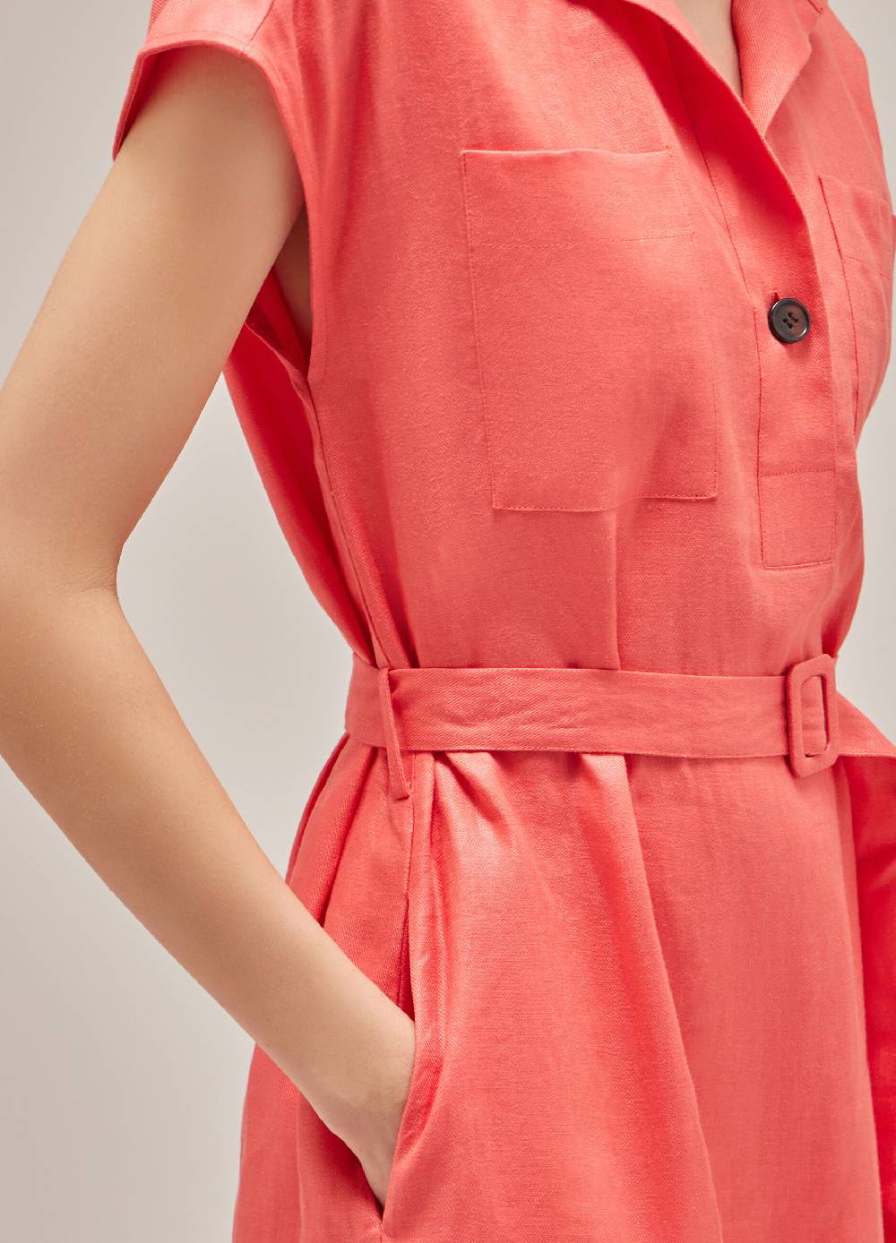 LES COPAINSAbito Midi In Lino