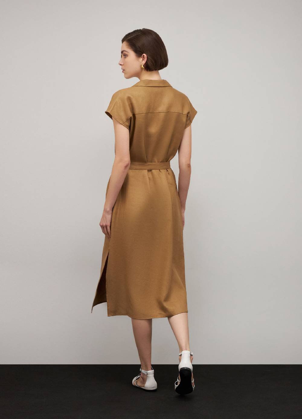 LES COPAINSAbito Midi In Puro Lino