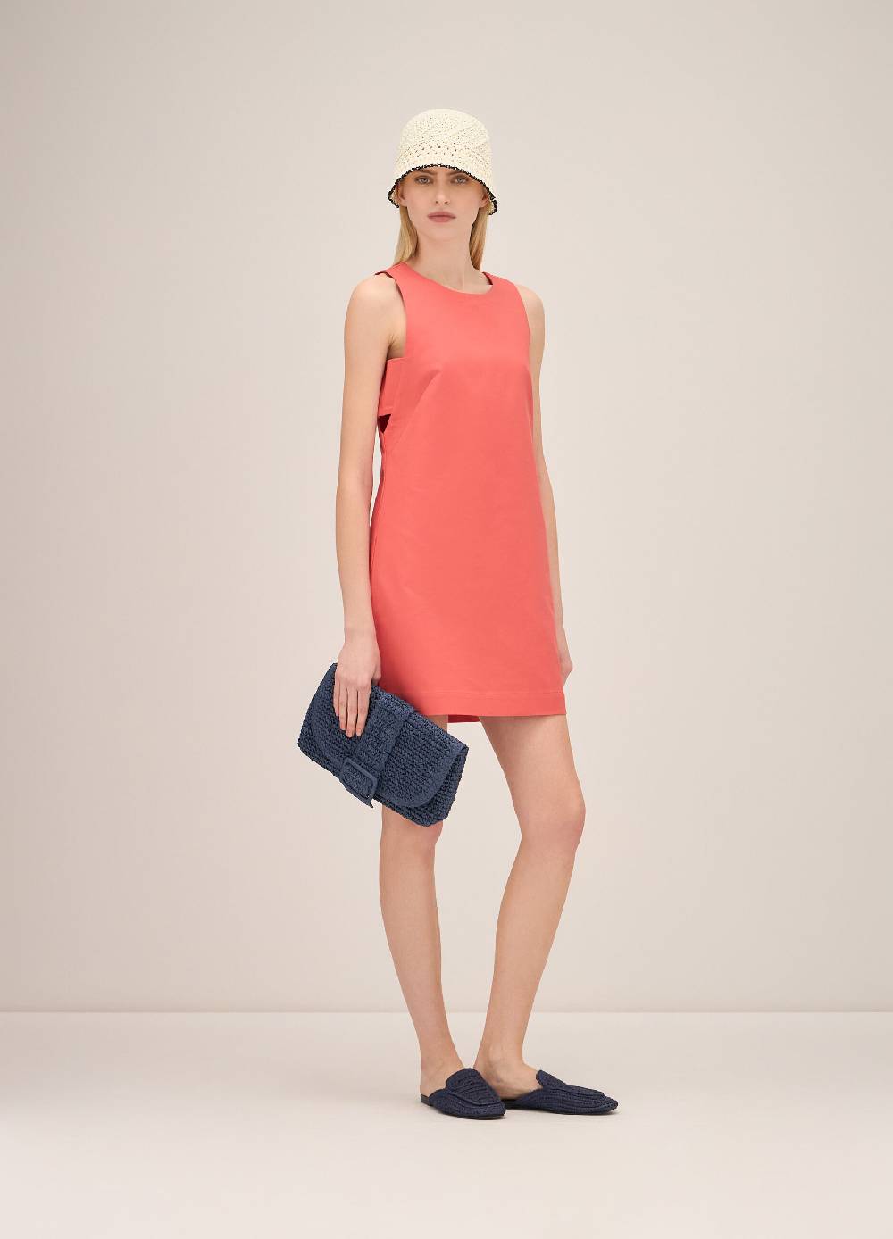 LES COPAINSAbito mini in cotone stretch