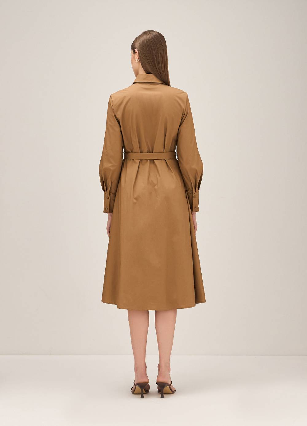 LES COPAINSAbito Plissettato In Puro Cotone