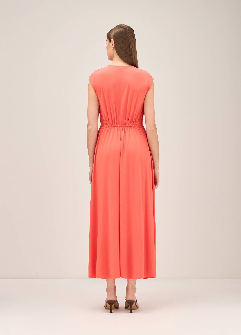 LES COPAINSAbito Senza Maniche In Viscosa Stretch