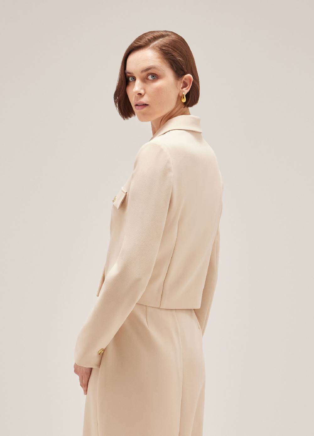 LES COPAINSBlazer Cropped