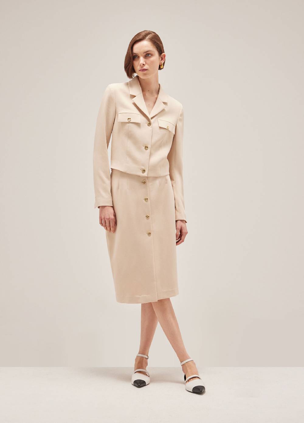 LES COPAINSBlazer cropped