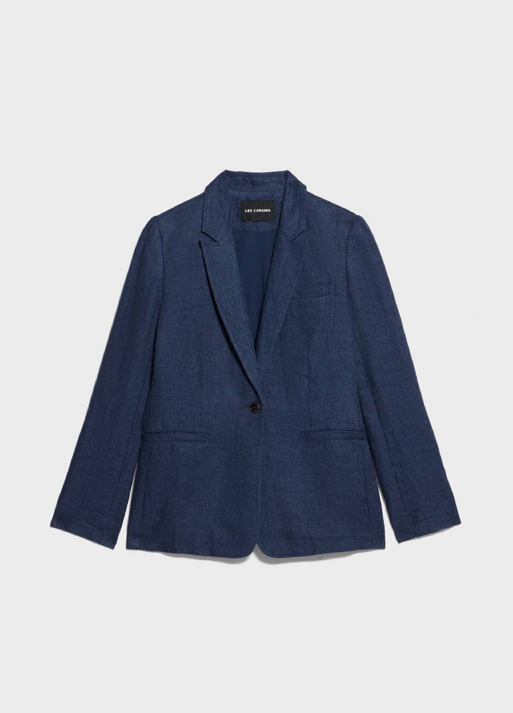 LES COPAINSBlazer In Puro Lino