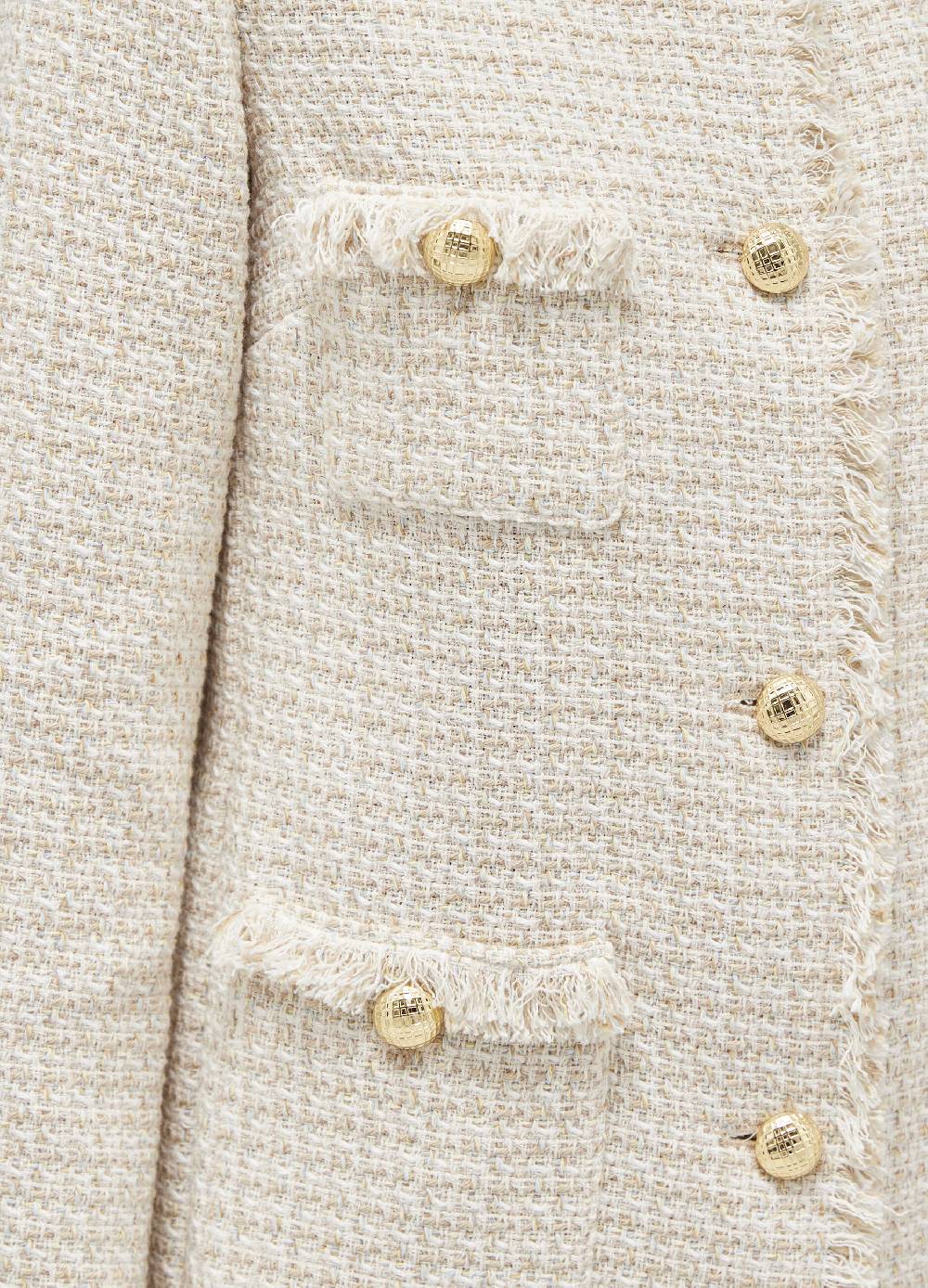 LES COPAINSBlazer Lungo Effetto Tweed