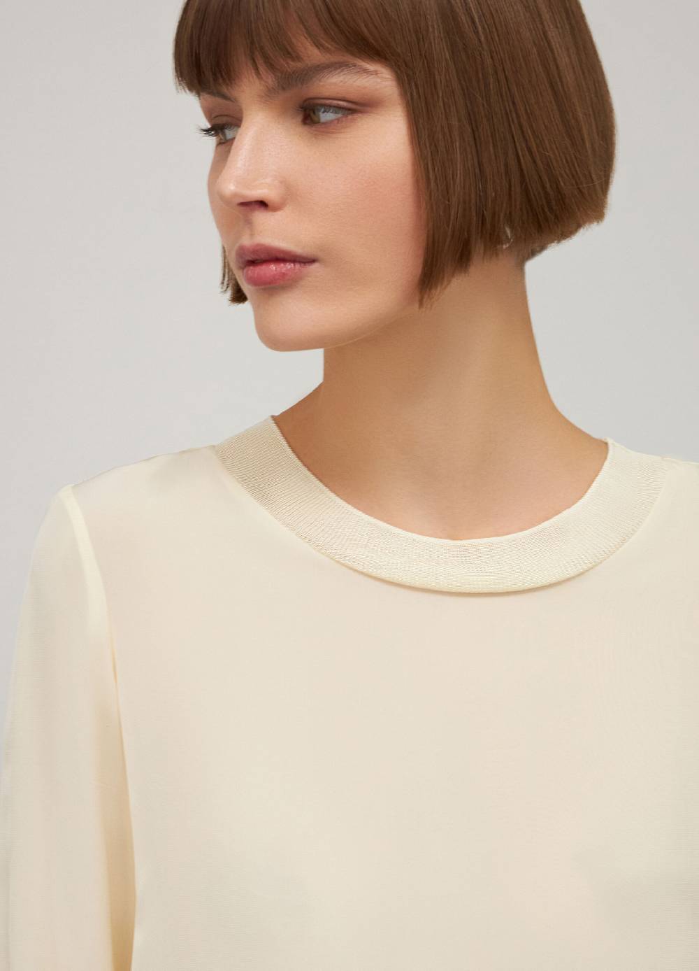 LES COPAINSBlusa A Maniche Lunghe