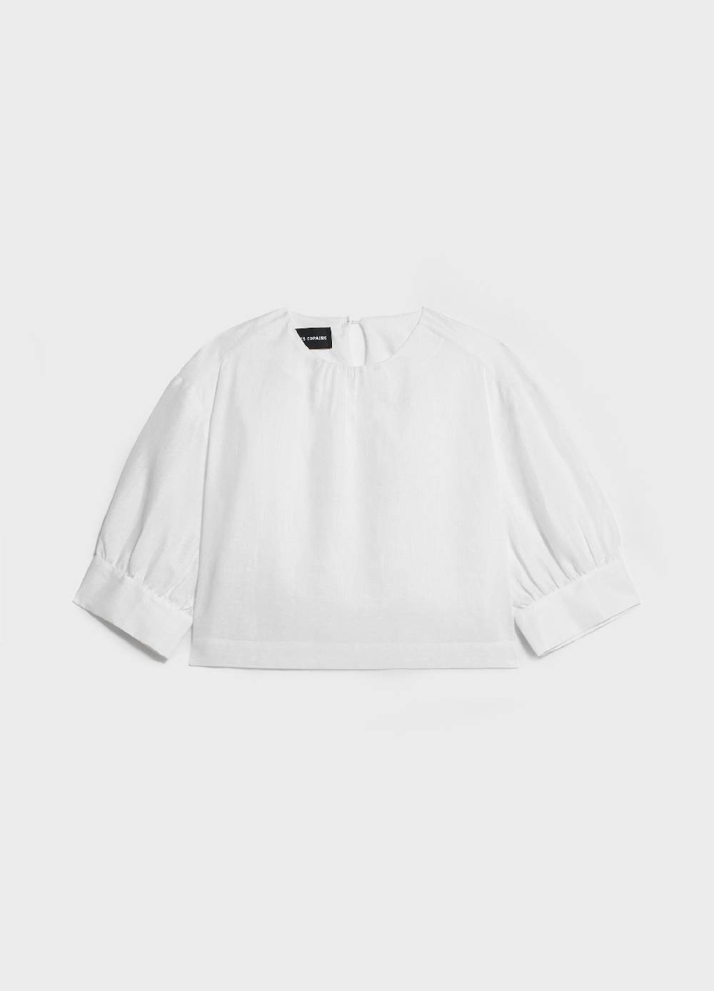 LES COPAINSBlusa A Palloncino In Lino