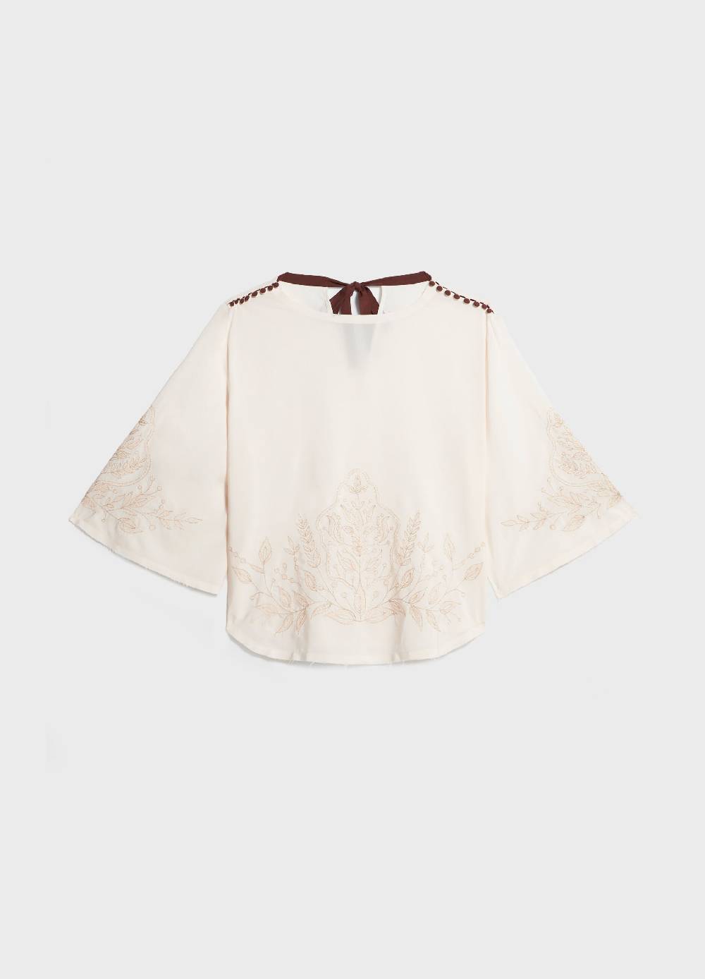 LES COPAINSBlusa Con Ricami