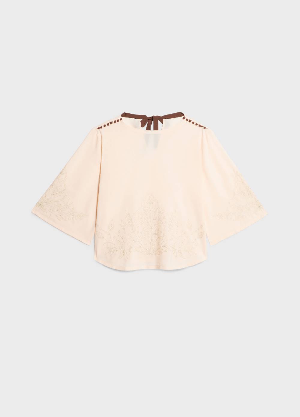 LES COPAINSBlusa Con Ricami