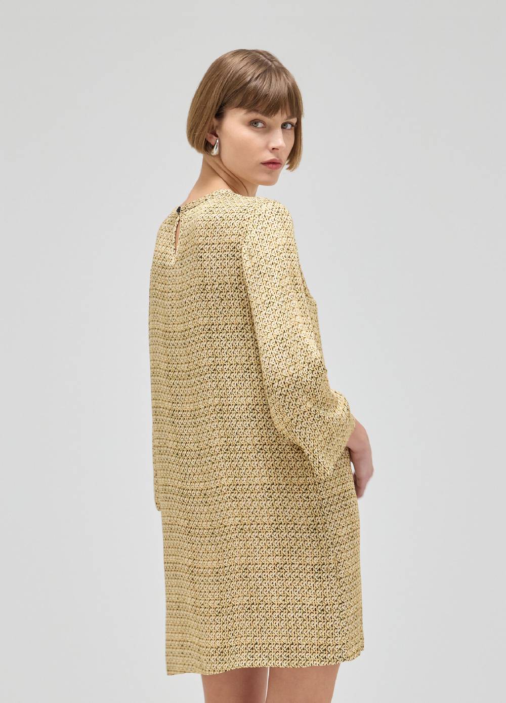 LES COPAINSBlusa Over In Viscosa Stampata