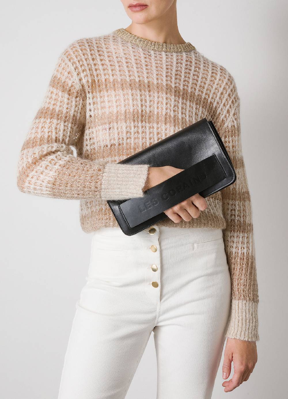 LES COPAINSBorsa a mano in vera pelle