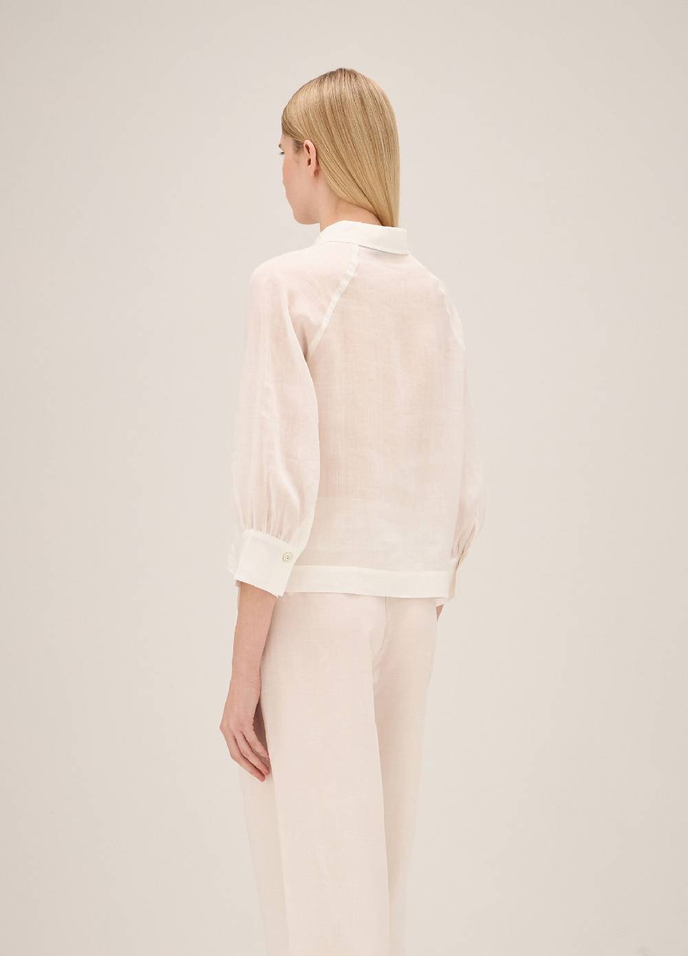 LES COPAINSCamicia A Maniche Lunghe Con Incroci