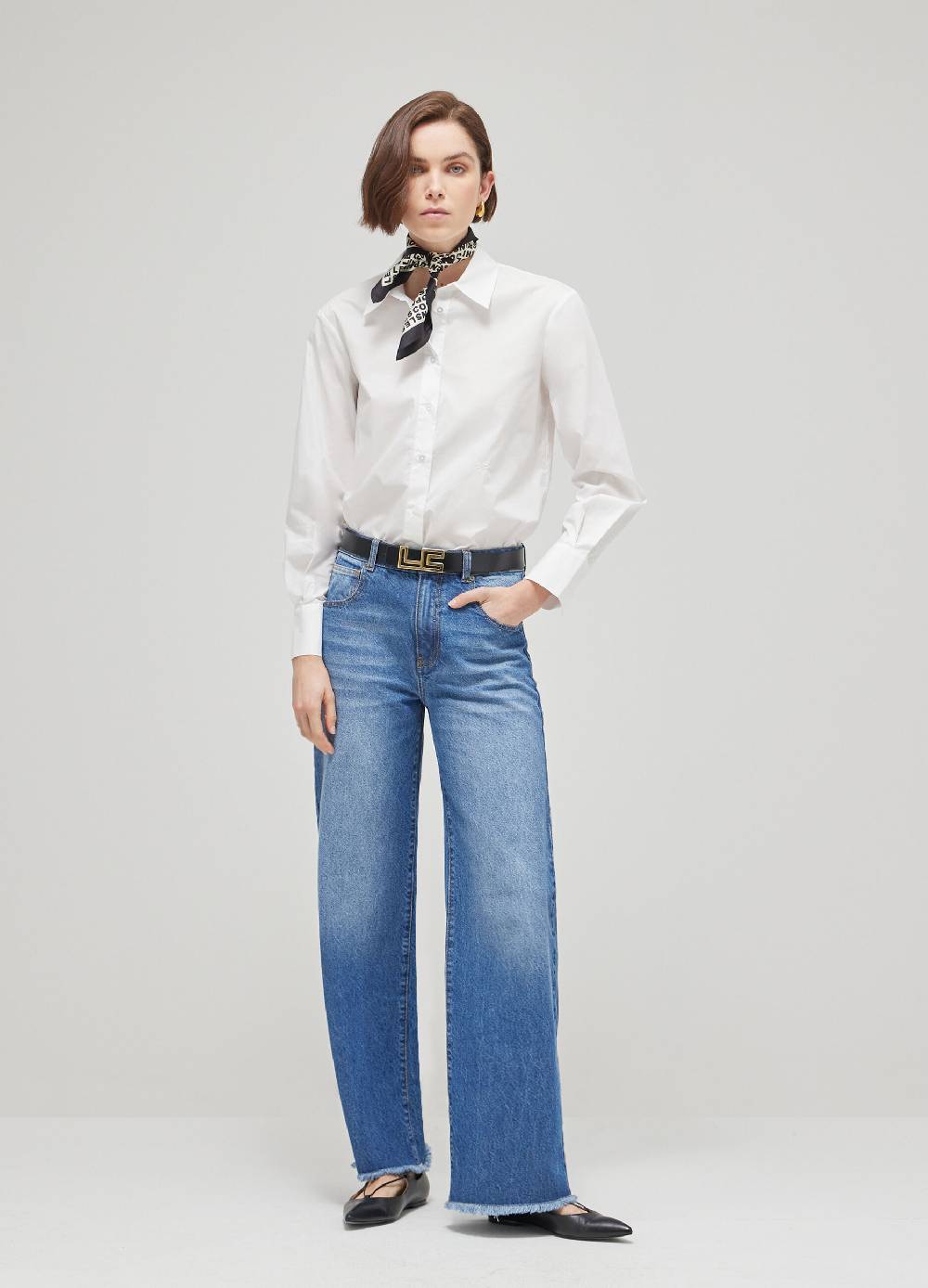 LES COPAINSCamicia a maniche lunghe in cotone