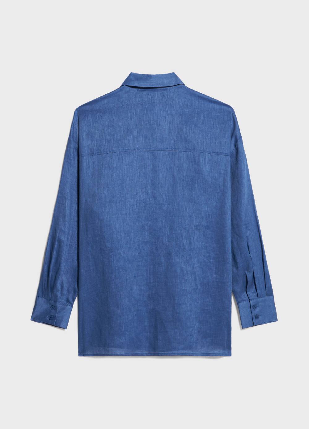 LES COPAINSCamicia A Maniche Lunghe In Lino