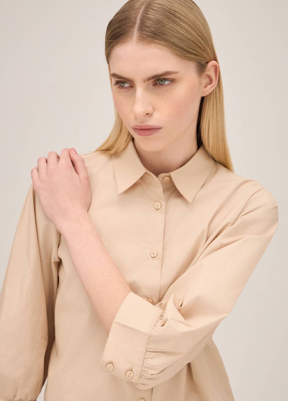 LES COPAINSCamicia In Cotone Con Motivo Floreale