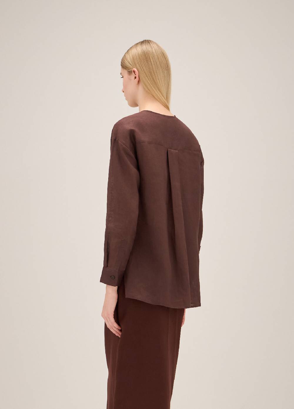 LES COPAINSCamicia In Lino Con Taschini