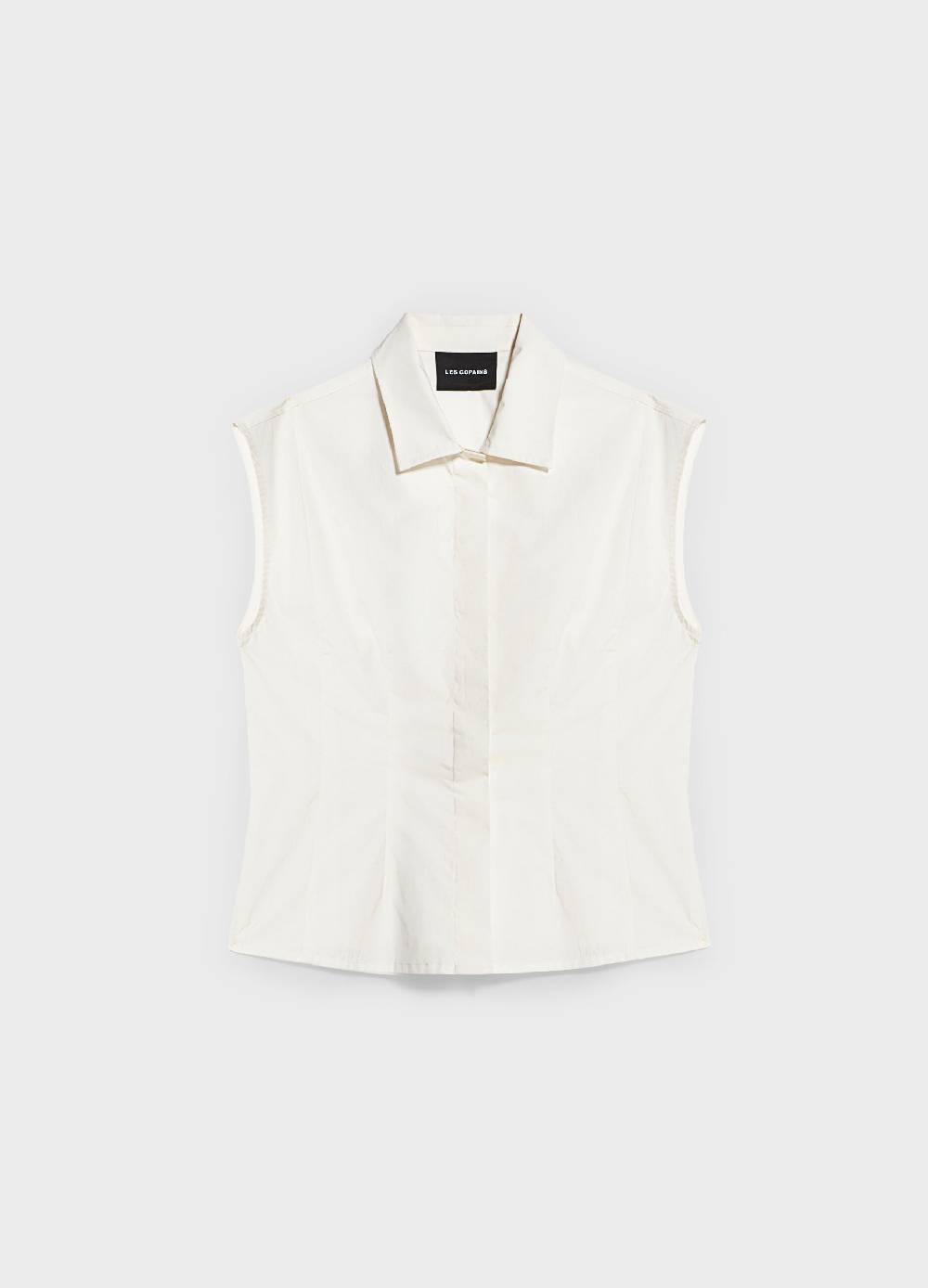 LES COPAINSCamicia Senza Maniche In Cotone
