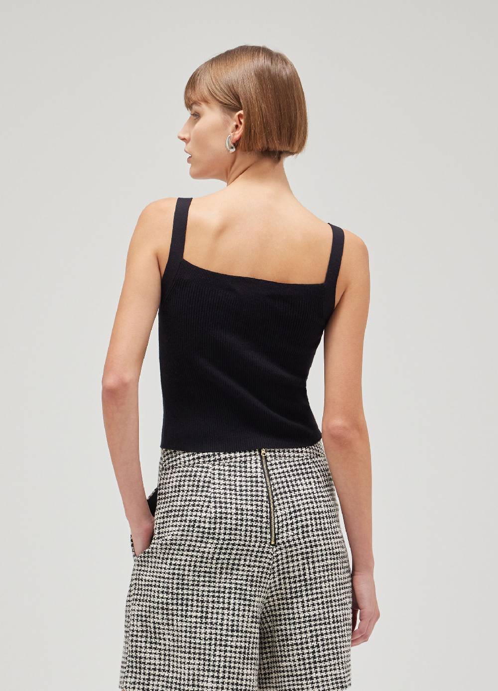 LES COPAINSCanotta A Costine In Cotone E Seta