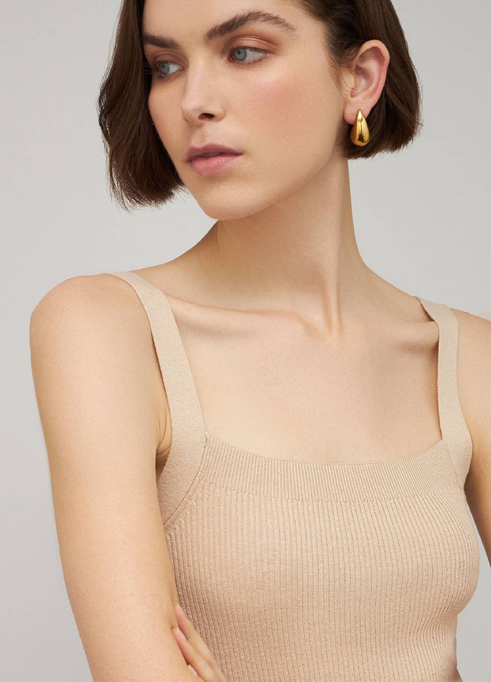 LES COPAINSCanotta A Costine In Cotone E Seta