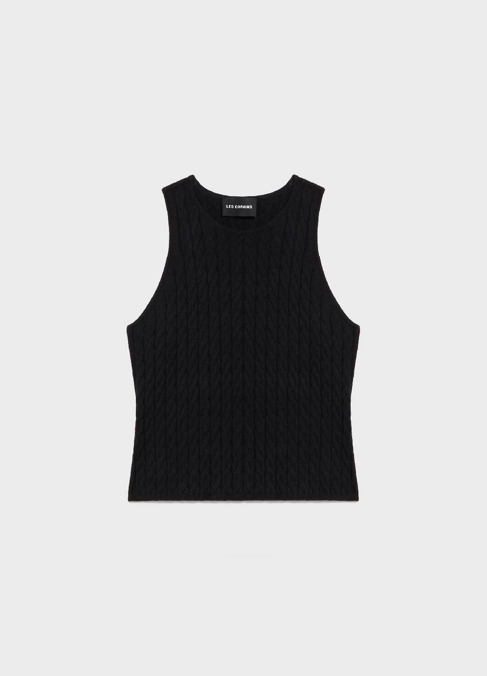 LES COPAINSCanotta A Trecce In Cotone E Seta