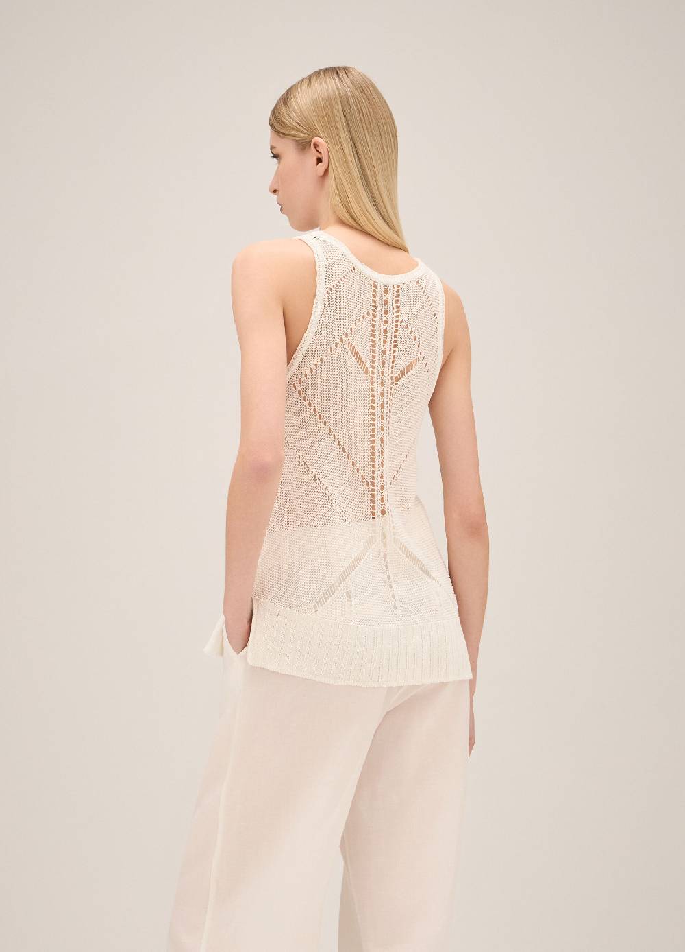 LES COPAINSCanotta Tricot Traforata