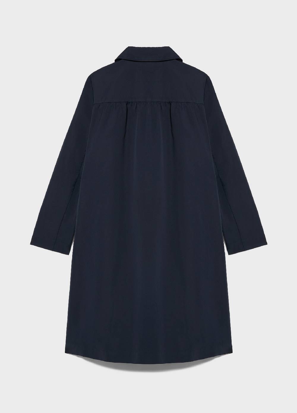 LES COPAINSCappotto Lungo In Tessuto Tecnico