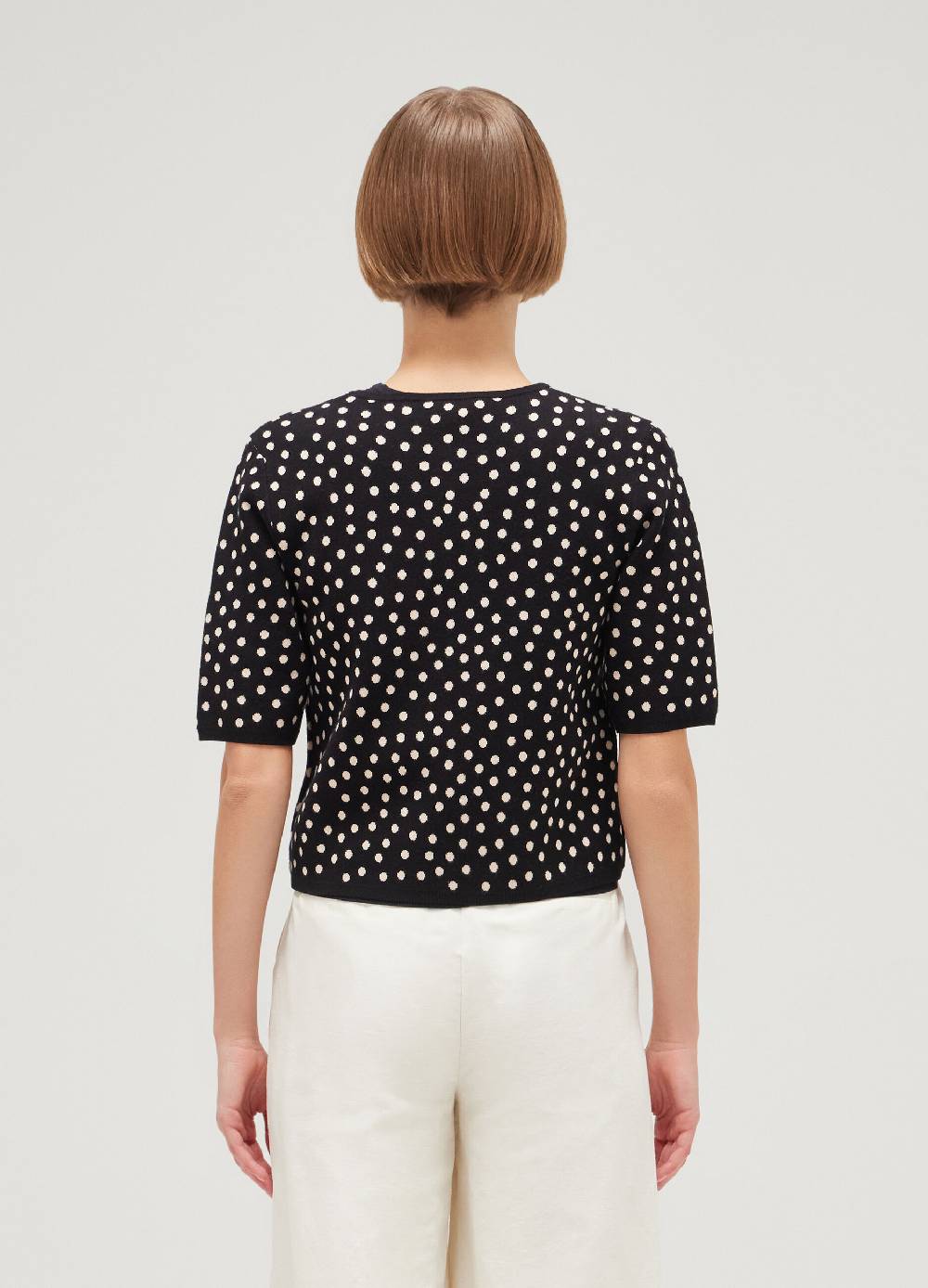 LES COPAINSCardigan Tricot A Pois