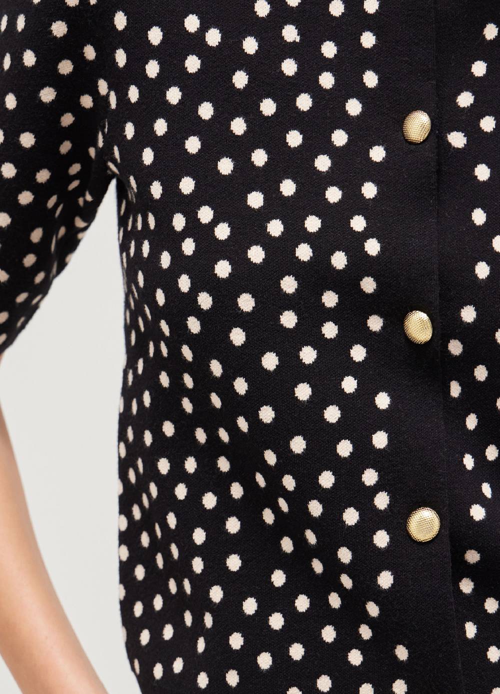 LES COPAINSCardigan Tricot A Pois