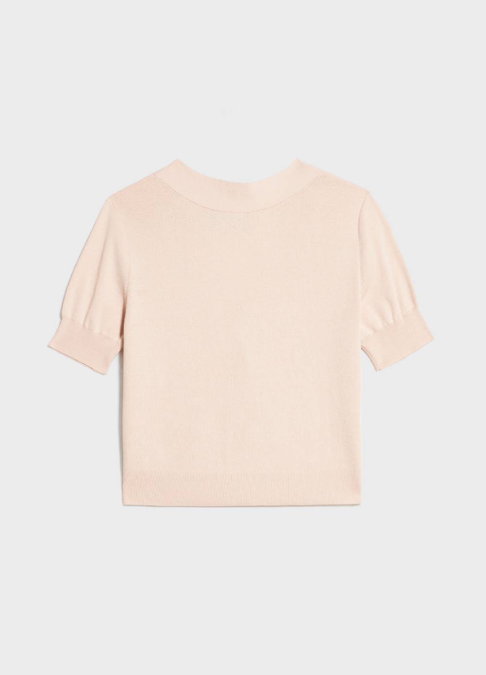 LES COPAINSCardigan Tricot Con Scollo A V