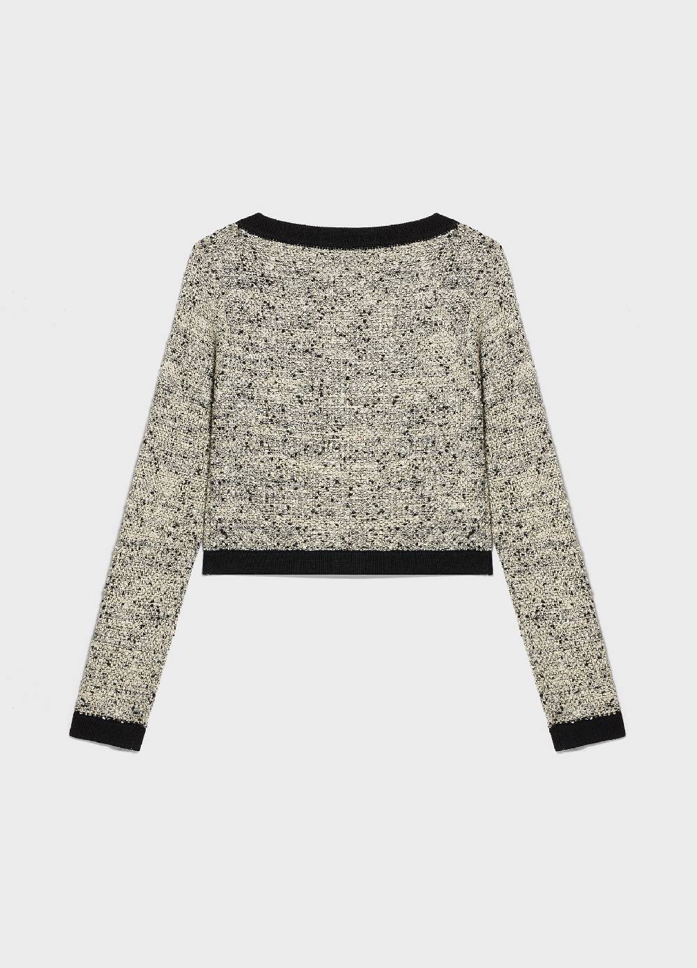 LES COPAINSCardigan Tricot Effetto Bouclé