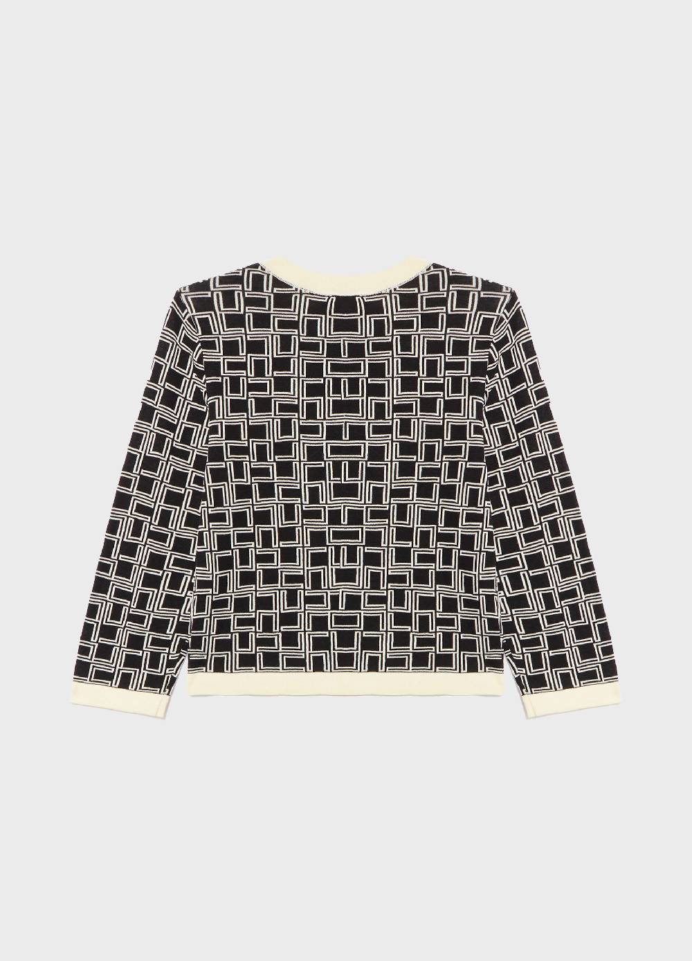 LES COPAINSCardigan Tricot In Puro Cotone