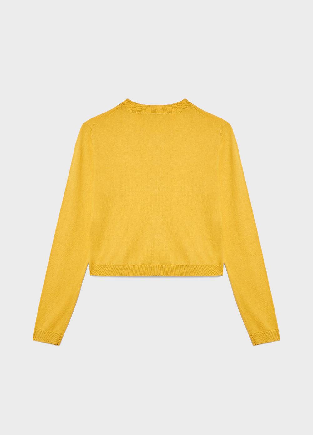 LES COPAINSCardigan Tricot In Seta E Cotone