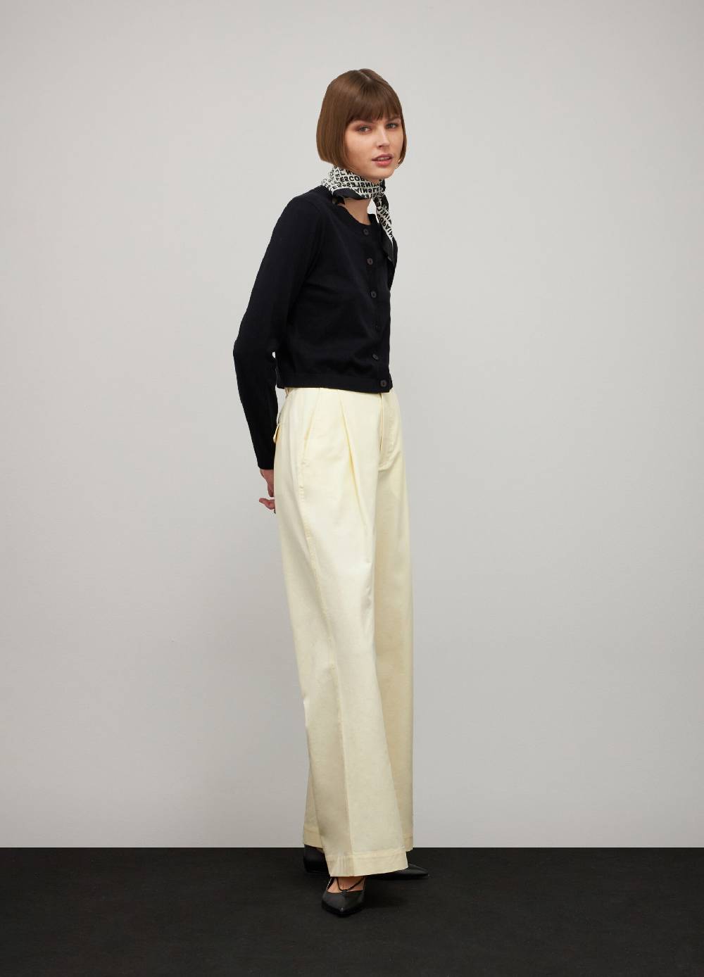 LES COPAINSCardigan tricot in seta e cotone