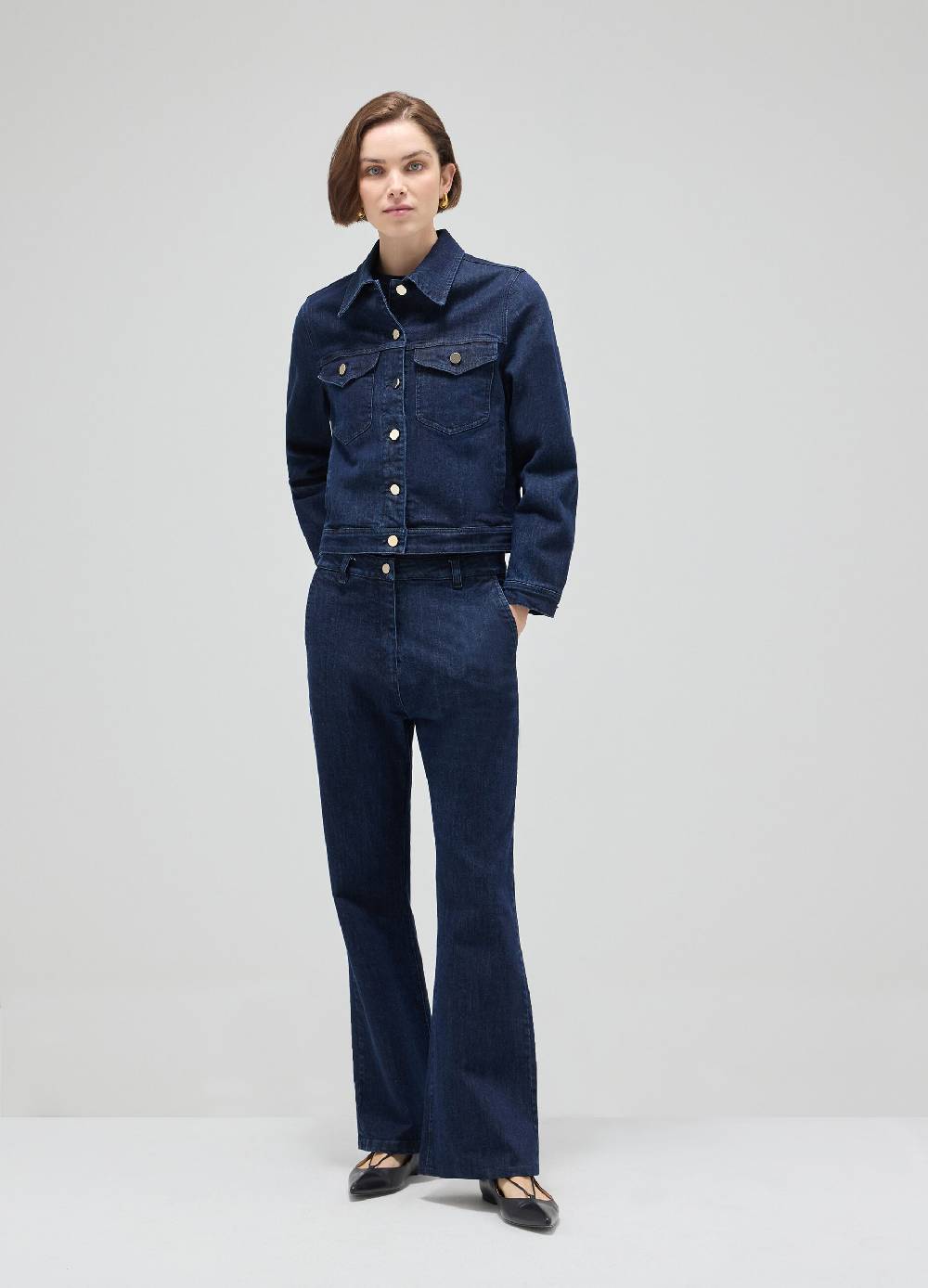LES COPAINSChore jacket in denim di cotone