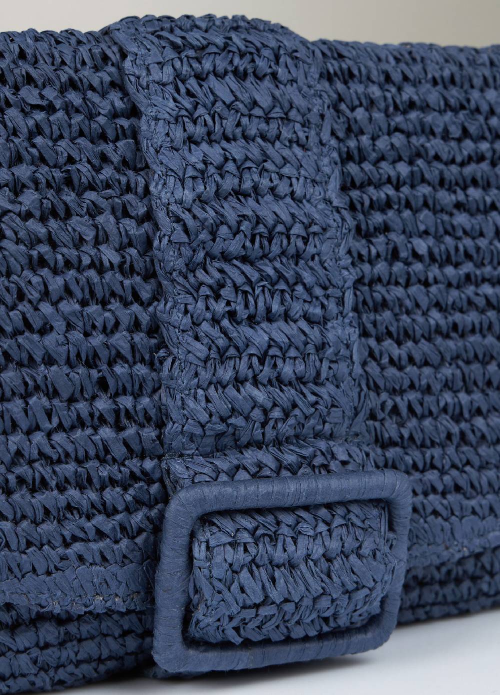 LES COPAINSClutch In Carta Intrecciata