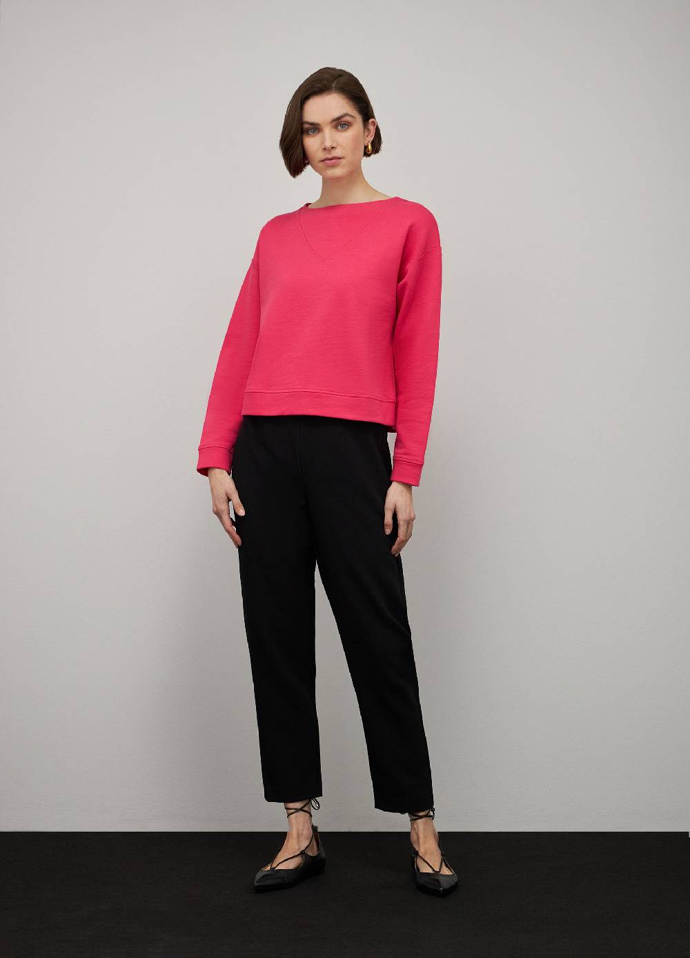 LES COPAINSFelpa in puro cotone