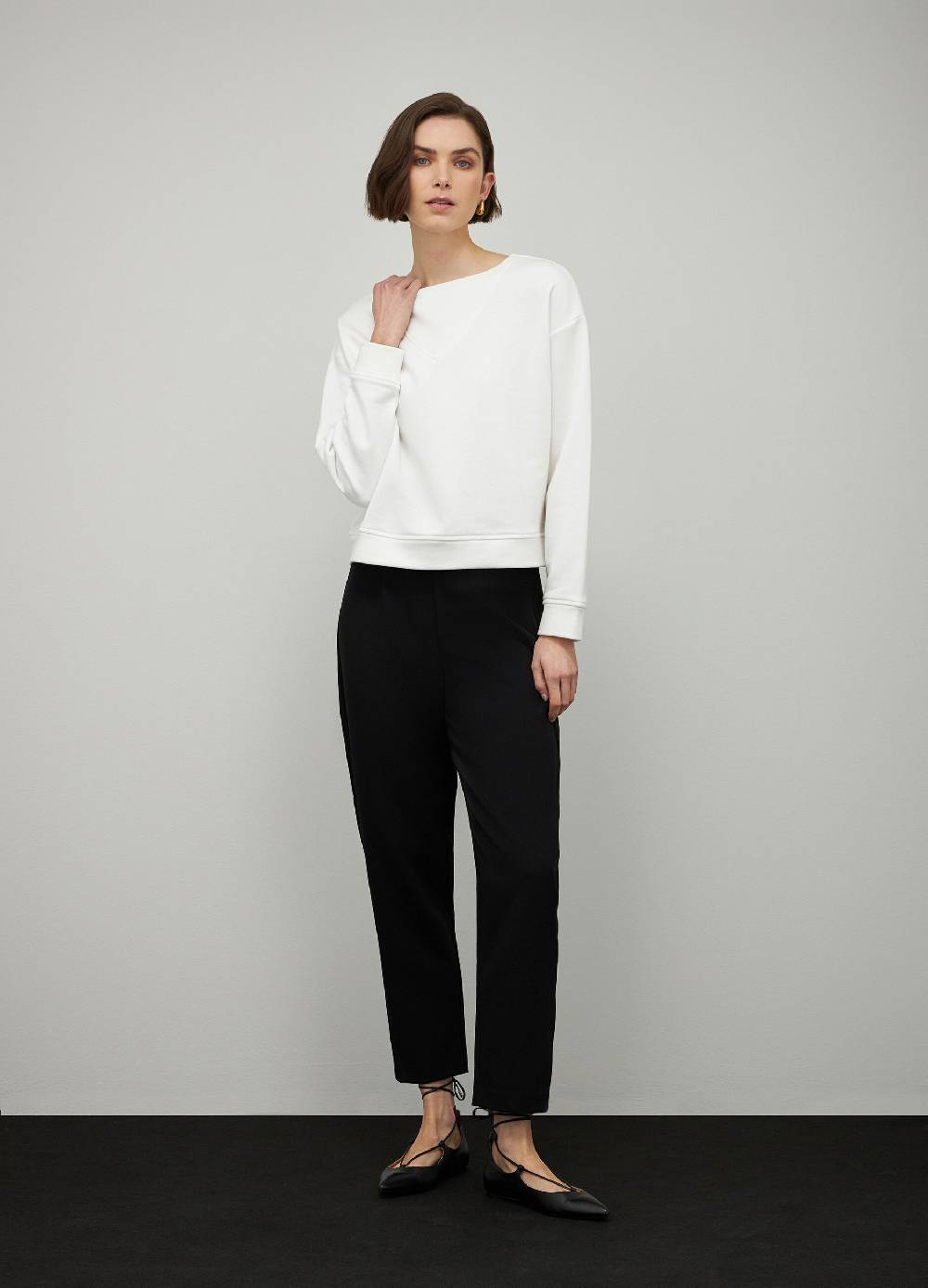 LES COPAINSFelpa in puro cotone