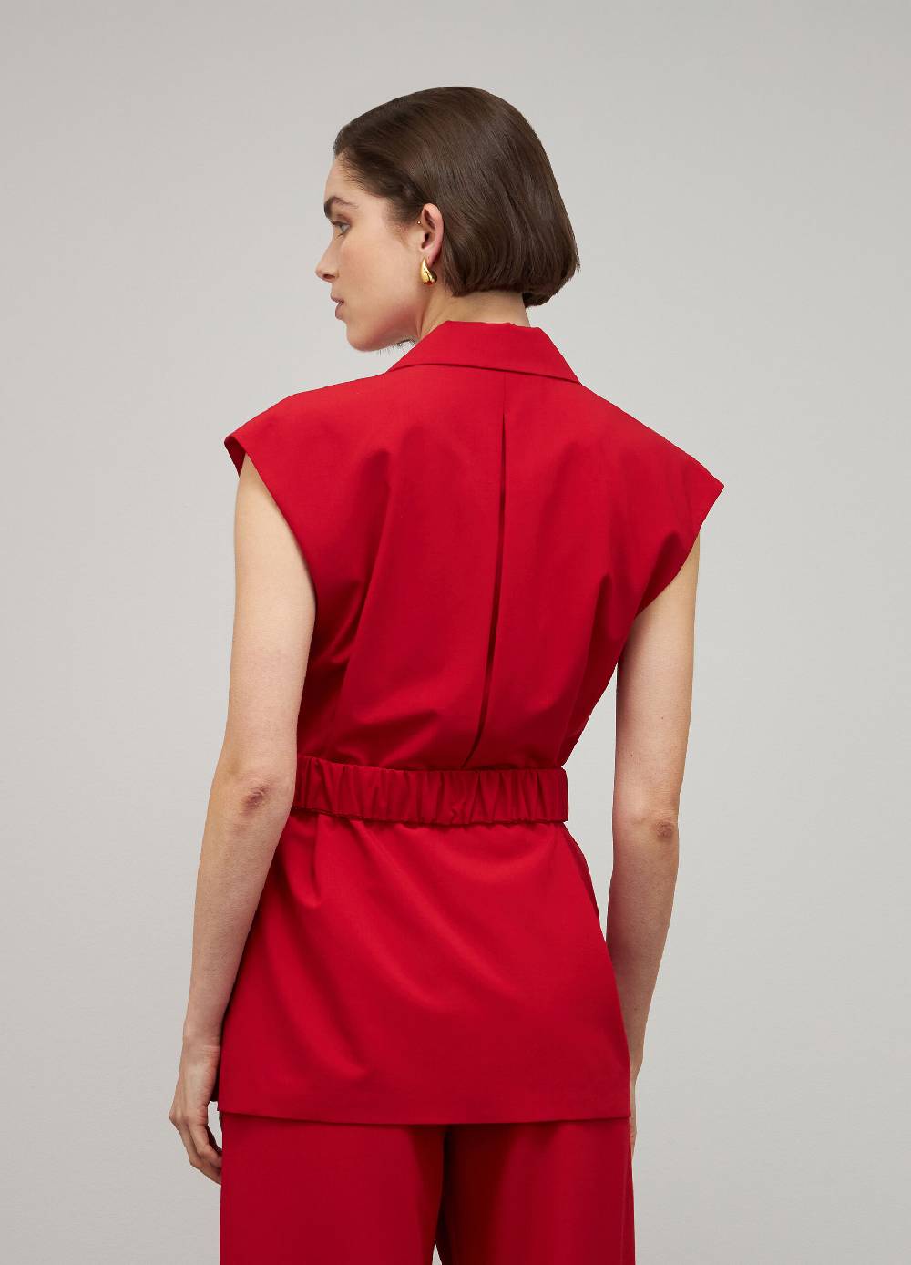 LES COPAINSGilet In Misto Viscosa